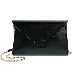 NWT Kate Spade New York Anna Medium Envelope Leather Convertible Clutch